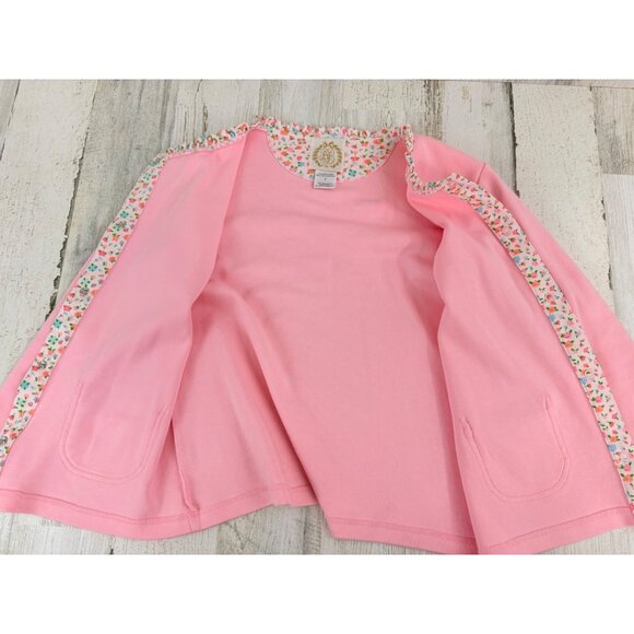 The Beaufort Bonnet Company Sz 7 Fall Fest Floral Cardigan and Leggings SET - Picture 6 of 16